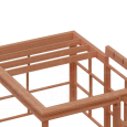 Buitenverblijf Capri 4250x3750x2550mm (bxdxh) model rechts alleen constructie