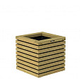 Bloembak Elan 50 Excellent, 50x50x50cm groen geïmpregneerd