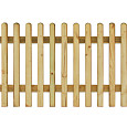 Excellent hek, 180x80cm groen geïmpregneerd