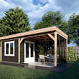 Buitenverblijf Casa 9600x3300x2600mm (bxdxh)