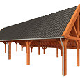 Kapschuur de Hofstee XXL 15050x7200x5000mm (bxdxh)