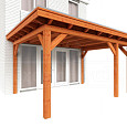 Aanbouwveranda Lucca 4600x3900x2600mm (bxdxh) rechts