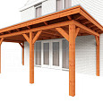 Aanbouwveranda Lucca 7200x3900x2600mm (bxdxh)