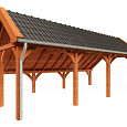 Kapschuur de Hoeve XL 8200x4400x3750mm (bxdxh) rechts