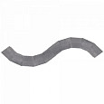 GardenWall Grezzo 22/15,5x18,5x10cm