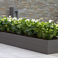 Bloembak Modulair - 120x90x28 cm Taupe