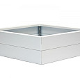 Bloembak Modulair - 120x120x28 cm Wit