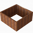 Bloembak Module+ 120x120x56cm | Corten
