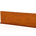 Kantopsluiting Cortenstaal Stroke (flg) 300cm x 16,5cm