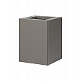 Bloembak vlak - 30x30x40 cm Taupe