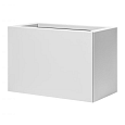 Bloembak vlak - 30x60x40 cm Wit