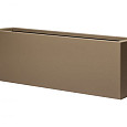 Bloembak vlak - 30x210x40 cm Supra bruin