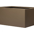 Bloembak vlak - 60x90x40 cm Supra bruin