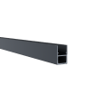 Boston Aluminium versterkt Profiel L-175cm 25x35mm | RAL7016