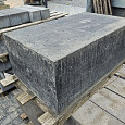 Artistone Oud Hollands zitelement recht 100x60x40cm zwart behandeld | OP=OP