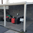 SHOWMODEL Aluminium veranda incl. glaswand