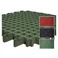 Aslon®  Rubber grastegel 100x50x6,5 cm groen