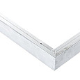 Aluminium daktrimset recht tbv Platdak maximale dakmaat 605x450cm