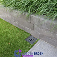 Linea stapelblok 15x15x30cm Zwart