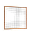 Douglas Betonijzertrellis met maas 7,5x7,5cm in Raamwerk 4,5x7cm 180x180cm onbehandeld