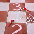 Tegel 30x30x4,5cm rood