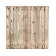 Tuinscherm Enschede recht 180x180cm 19pl / RESTANT