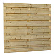 Jumboscherm geschaafd Vuren 18-planks 15mm 180x180cm recht