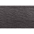 Beton onderplaat dubbelzijdig leisteenmotief 36x3,5x184cm antraciet ongecoat