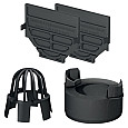 ACO Hexaline eindplaten set, onderuitloop Ø 110 mm en bladkorf
