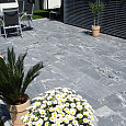 Robusto Ceramica 3.0® Elegance Negro Santiago 40x80x3cm