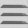 Vijverrand President Black (G684) 100x30x3cm Gezoet met facet