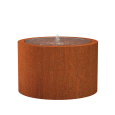 Corten Watertafel ROND 1200x750mm Corten 3mm (CBR2)