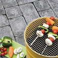 Abbeystones 20x30x6cm Nero met deklaag