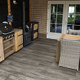 Keramische tegel Woodlook Bricola Grey 30x120x2cm