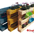 Trendline pallet plantenbak
