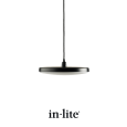 Opbouwlamp DISC PENDANT BLACK 100-230V