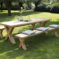 Tuinset Xavi Excellent ( 2xbank en 1xtafel)