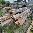 OPRUIMING -- Overkapping douglas 604x322cm (dakmaat) inclusief berging