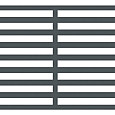 Boston Decopaneel Paxos horizontaal 45x175 cm dikte 2 mm RAL7016 (1008)