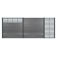 Boston Decopaneel Paxos horizontaal 45x175 cm dikte 2 mm RAL7016 (1008)