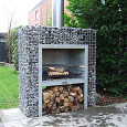 Steenkorf m50  -  Classic Blokhaard 120x130x50cm