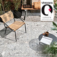 Keramische tegel vtwonen Solostone Uni Composite Mixed grijs 70x70x3,2cm