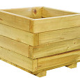 Bloembak vierkant 32x40x40cm (HxBxD)