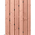 Douglas geschaafde plankendeur op zwart verstelbaar stalen frame 16mm 100x190cm onbehandeld