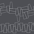 TRAPEZIUM 120X60/30X8 CM ANTRACIET
