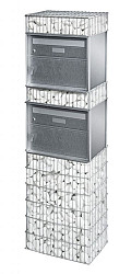 Brievenbus Schanskorf 2 Luxe 44 x 31 x 145 cm *