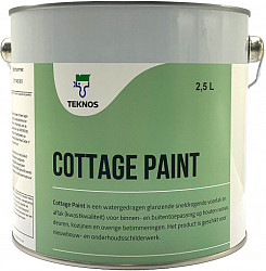 Cottage Paint | Verf 2,5 liter transparant