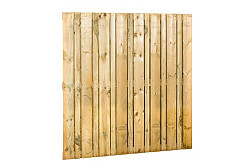Tuinscherm Linia 180 Premium 180x180cm groen geïmpregneerd