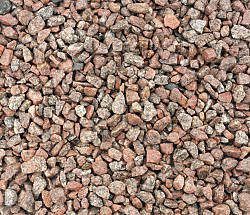 Graniet split Rood 8-16mm 25kg