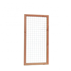 Douglas Betonijzertrellis met maas 7,5x7,5cm in Raamwerk 4,5x7cm 90x180cm onbehandeld